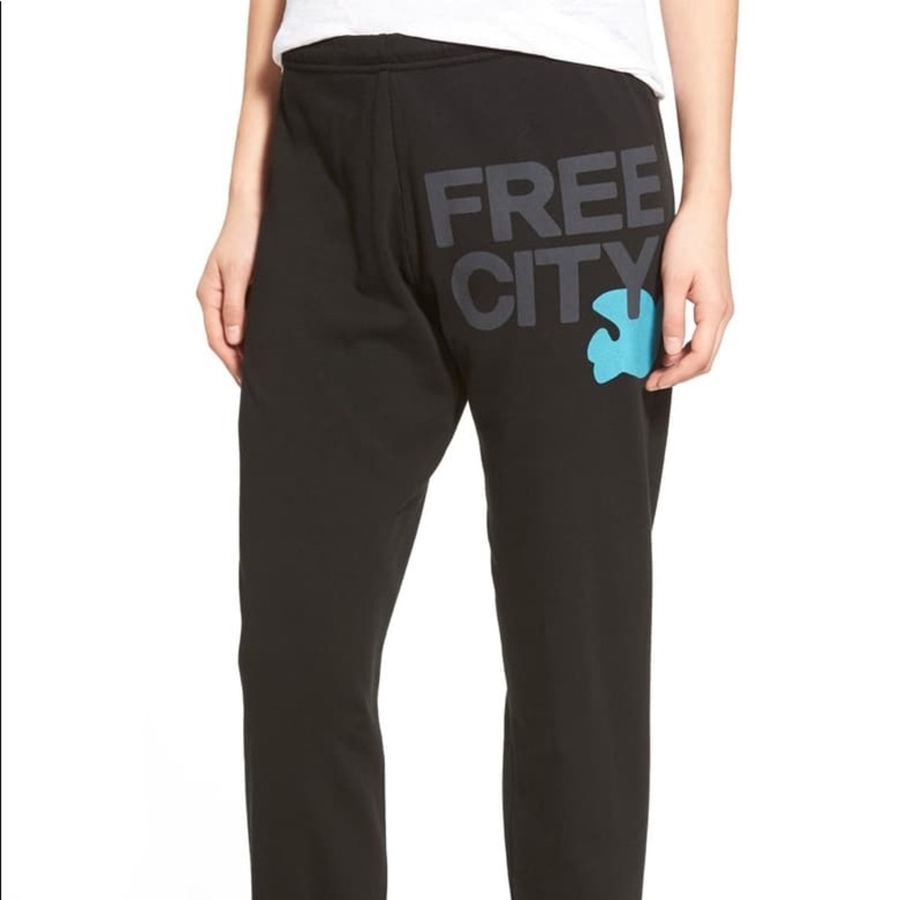 Freecity Black Sweatpants
